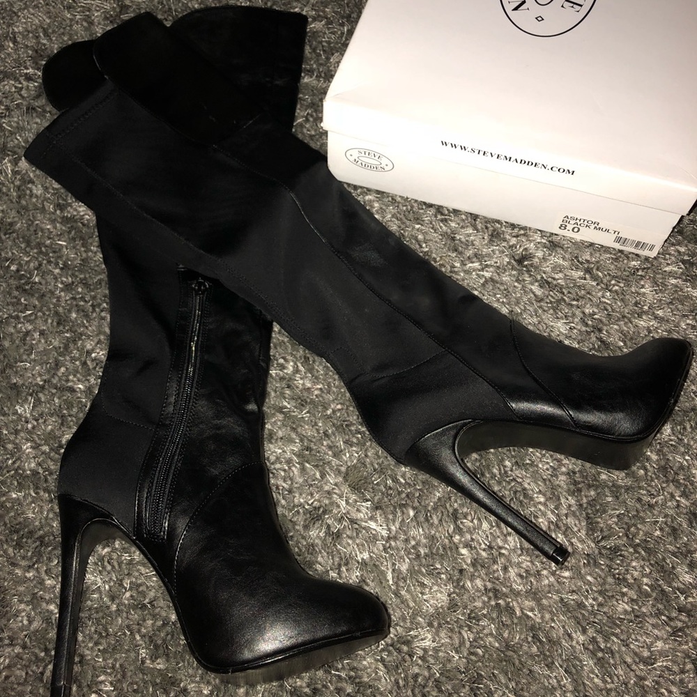 Steve Madden thigh high boots